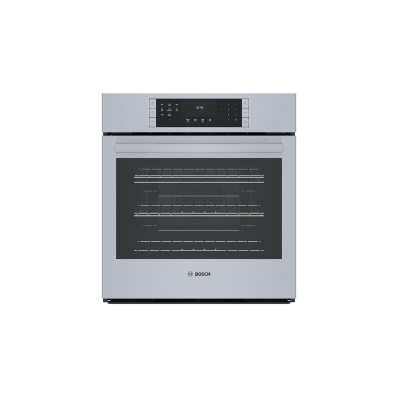 Bosch 800 Series 27" SelfCleaning Convection Electric Single Wall Oven with QuietClose Door